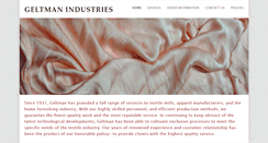 Desktop Screenshot of geltman.com