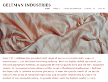 Tablet Screenshot of geltman.com